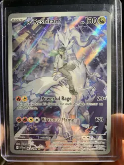 N's Reshiram 167/159 Journey Together Illustration Card IR - Image 1