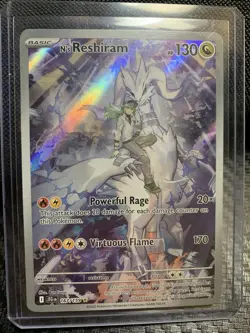 N's Reshiram 167/159 Journey Together Illustration Card IR - Image 3