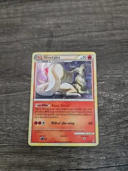 Pokemon TCG Ninetales Holo Card 17/95 Call of Legends Rare, Lightly Played - Image 1