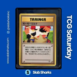 2000 POKEMON JP CARD TRAINER MOO-MOO MILK - Image 1