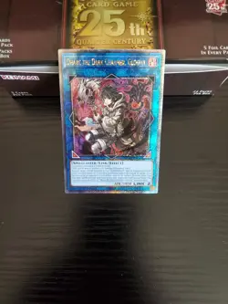 Yugioh - Dharc the Dark Charmer, Gloomy - Quarter Century Secret Rare RA03-EN048 - Image 1