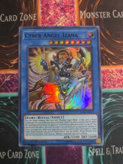 Yu-Gi-Oh! Cyber Angel Izana LED4-EN012 1st Edition Super Rare NM a1/ - Image 1
