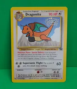 Pokemon TCG NM-MINT Condition Dragonite Black Star First Movie Promo Card #5 - Image 2