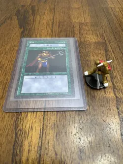 Yugioh! Dungeon Dice Monsters DDM Japanese Battle Steer figure & card - Image 1