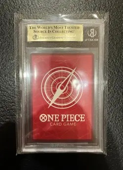 One Piece x BVB Monkey D. Luffy Promo Card BGS 10 Pristine ST13-003 Beckett TCG - Image 2