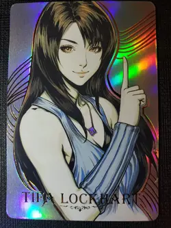 Rinoa Final Fantasy 8 Goddess Anime Waifu Holo Foil Art Card ACG Carddass Sexy - Image 1