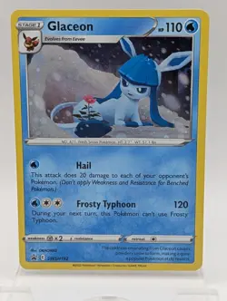Glaceon SWSH192 Holo Promo Sword & Shield Promo Pokemon NM - Image 1