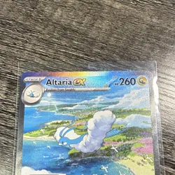 Pokemon Altaria ex 253/182 SV04 Paradox Rift Special Illustration Rare Holo EN - Image 2