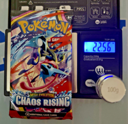 Pokemon TCG: Chaos Rising - English Booster Pack SEALED - 22.56g - #E - Image 1