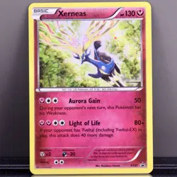 Pokemon Xerneas XY31 Black Star Promo Holo LP XY Promo 2014 - Image 1