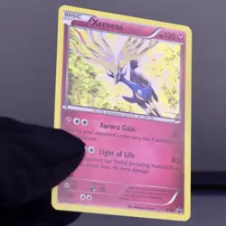 Pokemon Xerneas XY31 Black Star Promo Holo LP XY Promo 2014 - Image 3