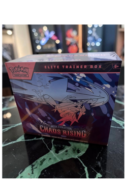 SEALED POKEMON TCG ELITE TRAINER BOX MEGA EVOLUTION CHAOS RISING ETB BRAND NEW - Image 1