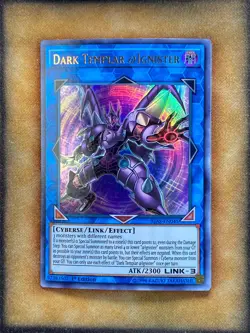Yugioh Dark Templar @Ignister IGAS-EN045 Ultra Rare 1st Ed NM - Image 1