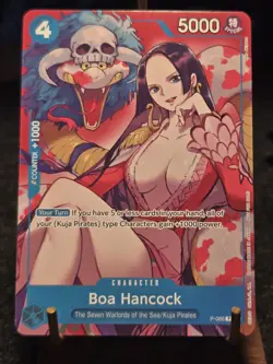 One Piece Boa Hancock P-066 Promo OP Promotion Card English - Image 1