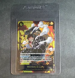 Monkey D. Luffy OP10-118 Secret Rare Parallel Foil Royal Blood One Piece CCG - Image 1