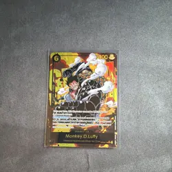 Monkey D. Luffy OP10-118 Secret Rare Parallel Foil Royal Blood One Piece CCG - Image 2
