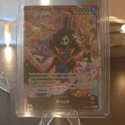 OP15-022 Brook Alt Art Leader Adventure on Kami’s Island One Piece TCG English - Image 1