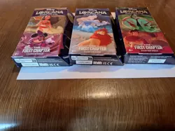 Disney Lorcana The First Chapter Set Of 3 Sealed Starter Decks - Image 2