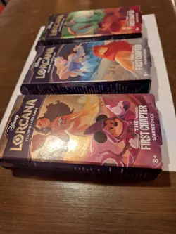 Disney Lorcana The First Chapter Set Of 3 Sealed Starter Decks - Image 4