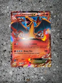 Pokemon TCG Cards Charizard EX XY17 Promo Holo (Standard Size) - Image 3