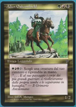 Adun Oakenshield Legends (ITALIAN) NM (Reserved List MTG Card) (390536) ABUGames - Image 1