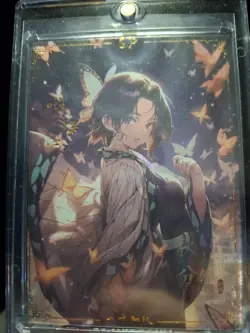 Waifu Card Shinobu Kocho Demon Slayer SSP 2025 Holo Mint - Image 1