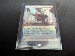 MTG Magic the Gathering FOIL Polluted Delta Expedition KTK! - Image 1