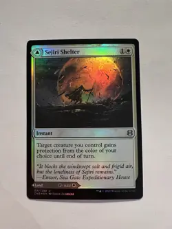 Sejiri Shelter / Sejiri Glacier - FOIL - MTG Zendikar Rising - NM - Image 1