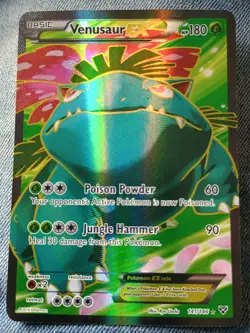 Pokemon TCG Venusaur-EX Holo Full Art Ultra Rare Card XY 141/146 LP - Image 1