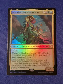 x1 Maralen, Fae Ascendant - Foil R MTG Lorwyn Eclipsed M/NM, English - Image 1