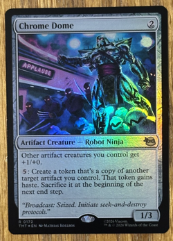 MTG Teenage Mutant Ninja Turtles, Chrome Dome - Foil - Image 1