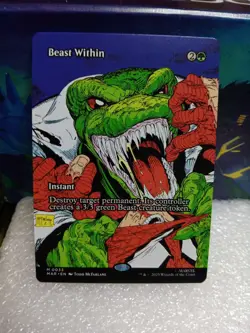 Beast Within 033 (Borderless) Marvel Universe Eternal-Legal Regular - Image 1