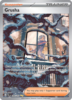 Grusha 268/193 Special Illustration Rare Paldea Evolved Pokemon NM/M - Image 1