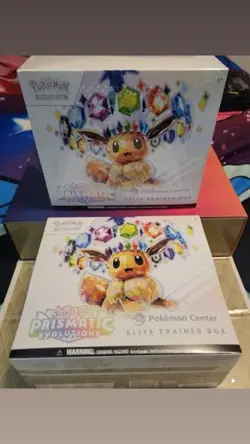 POKEMON CENTER Prismatic Evolutions ETB x 2 - Image 1