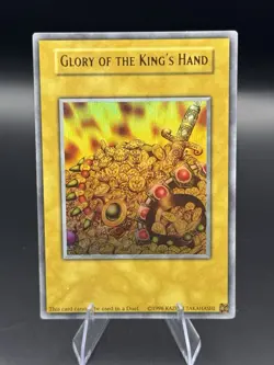 Yugioh Glory of the King's Hand YGLD-EN000 Ultra Rare NM - Image 1