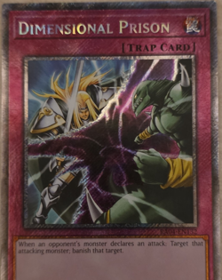 Konami Dimensional Prison RA04-EN132 Trap Foil English Yu-Gi-Oh! TCG - Image 1