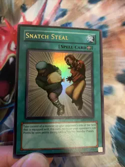 Yugioh, Snatch Steal DB1-EN021, Ultra Rare, Unlimited, NM / LP - Image 3