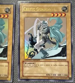 1x Celtic Guardian Ultra Rare Limited Edition Yugioh Card YAP1-EN004 VLP - Image 3