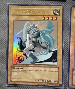 1x Celtic Guardian Ultra Rare Limited Edition Yugioh Card YAP1-EN004 VLP - Image 4