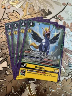 Digimon Card Game Playset Unimon EX9-029 C Versus Monsters - Image 1