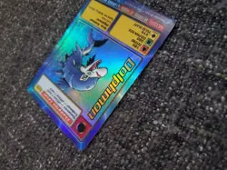 Vintage Digimon CCG Battle Series 1 Holo Card Dolphmon ST-35S - Image 3
