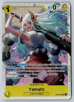 Yamato ST28-005 Starter Deck 28: GREEN/YELLOW Yamato One Piece - Image 1
