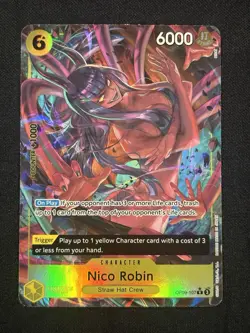 Nico Robin OP09-107 Alt Art OP09 Four Emperors One Piece TCG Cards - Image 1