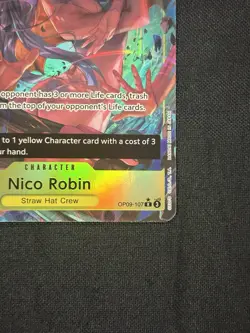 Nico Robin OP09-107 Alt Art OP09 Four Emperors One Piece TCG Cards - Image 4