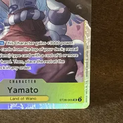 Yamato ST28-005 Super Rare Starter Deck 28 One Piece NM. - Image 4