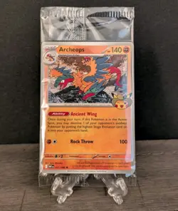 Pokemon Archeops Promo Card Chicago Fossil Museum Unopened - Image 1