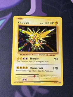 Zapdos 42/108 XY Evolutions NM Holo Foil Rare Pokemon Card - Image 1