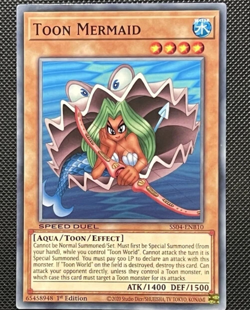 Toon Mermaid - SS04-ENB10 - Speed Duel Common 1st Edition YuGiOh TCG Card - Image 1
