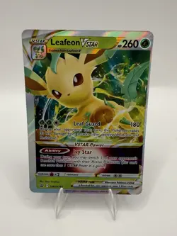 ERROR CARD MISCUT Leafeon VSTAR - Promo SWSH: Sword & Shield Promo Cards SWSH195 - Image 1