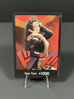 DON!! Card (Boa Hancock) Extra Booster: One Piece Heroines Edition Foil - Image 1